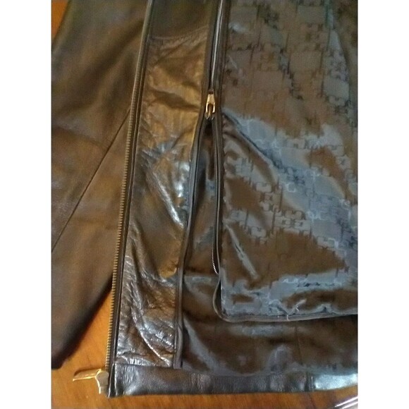 Wilson Leather Pelle Jacket Blk Thinsulate  Removable Lining  *SEE MEASUREMENTS! - Picture 4 of 14